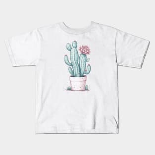 Cute Cactus Kids T-Shirt